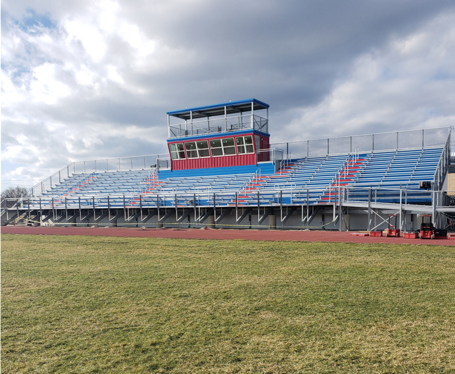 NACOM project for Triton High School New Stadium and Exterior Improvements